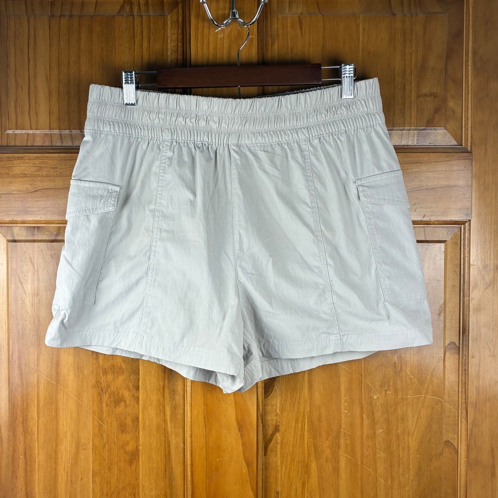 Yogalicious Trail Path Commuter Outdoor Shorts XL Khaki Tan Cargo Hiking Utility